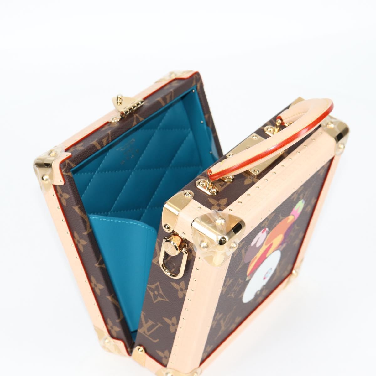 LOUIS VUITTON Monogram Panda LV × TM Mini Square Trunk Bag M13127