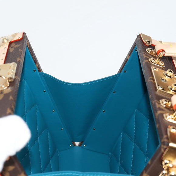 LOUIS VUITTON Monogram Panda LV × TM Mini Square Trunk Bag M13127 Auth BA2353SM