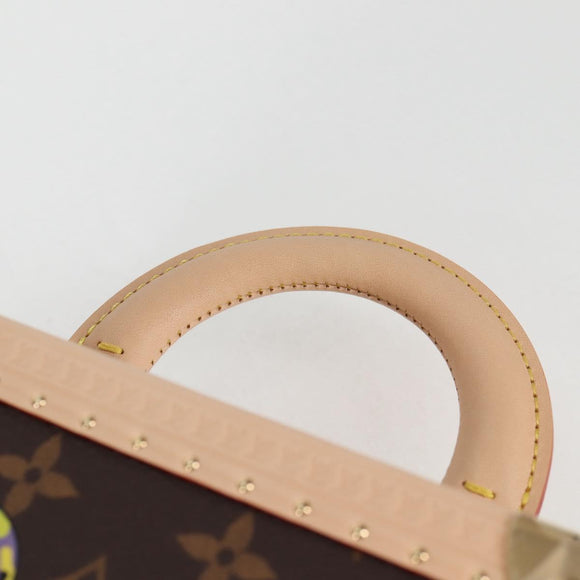 LOUIS VUITTON Monogram Panda LV × TM Mini Square Trunk Bag M13127 Auth BA2353SM