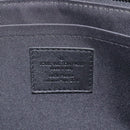 LOUIS VUITTON Eclipse Glaze Pochette Cosmos Clutch Bag M63373 LV Auth BA2380-17