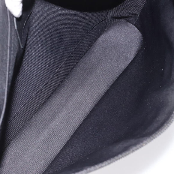 LOUIS VUITTON Eclipse Glaze Pochette Cosmos Clutch Bag M63373 LV Auth BA2380