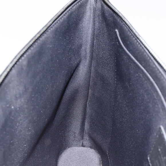 LOUIS VUITTON Eclipse Glaze Pochette Cosmos Clutch Bag M63373 LV Auth BA2380