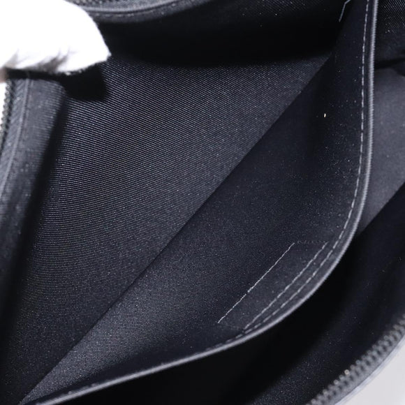 LOUIS VUITTON Eclipse Glaze Pochette Cosmos Clutch Bag M63373 LV Auth BA2380