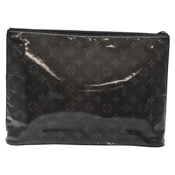 LOUIS VUITTON Eclipse Glaze Pochette Cosmos Clutch Bag M63373 LV Auth BA2380 - 0