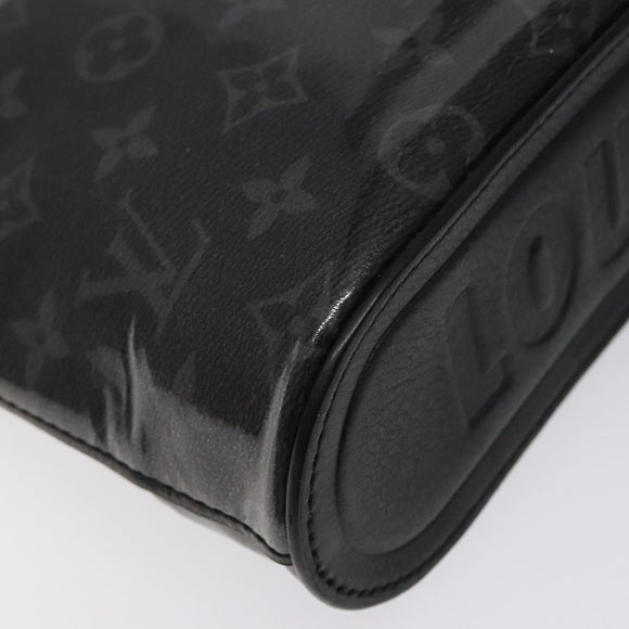 LOUIS VUITTON Eclipse Glaze Pochette Cosmos Clutch Bag M63373 LV Auth BA2380