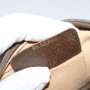 GUCCI GG Supreme Web Sherry Line Bag PVC Beige Gold Red 89 02 066 Auth BA2391-12