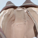 GUCCI GG Supreme Web Sherry Line Bag PVC Beige Gold Red 56 02 088 Auth BA2392-20