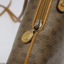 GUCCI Micro GG Supreme Shoulder Bag PVC Beige Gold 007 115 0093 Auth BA2396-19