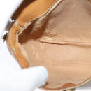 GUCCI Micro GG Supreme Shoulder Bag PVC Beige Gold Auth BA2397-20