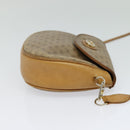 GUCCI Micro GG Supreme Shoulder Bag PVC Beige Gold Auth BA2397-4
