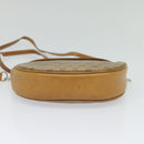 GUCCI Micro GG Supreme Shoulder Bag PVC Beige Gold Auth BA2397-5