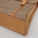 GUCCI Micro GG Supreme Hand Bag PVC Beige Gold 000 46 4857 Auth BA2398-9