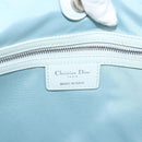 Christian Dior Canage Tote Bag Coated Canvas Light Blue Auth BA2401-17
