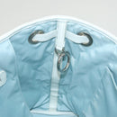 Christian Dior Canage Tote Bag Coated Canvas Light Blue Auth BA2401-18