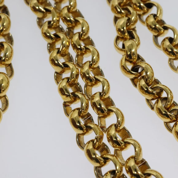 Burberrys Nova Check Chain Shoulder Bag PVC Leather Brown Beige Auth BA241