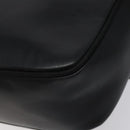 Salvatore Ferragamo Shoulder Bag Leather Black Gold Auth BA2412-13