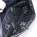 Salvatore Ferragamo Shoulder Bag Leather Black Gold Auth BA2412-23