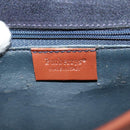 Burberrys Shoulder Bag Suede Leather Navy Auth BA2419-18
