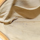 BOTTEGA VENETA INTRECCIATO Shoulder Bag Leather Yellow Silver Auth BA2424-18