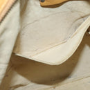 BOTTEGA VENETA INTRECCIATO Shoulder Bag Leather Yellow Silver Auth BA2424-19