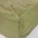 PRADA Hand Bag Nylon Beige Auth BA2425-15
