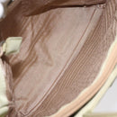 PRADA Hand Bag Nylon Beige Auth BA2425-10