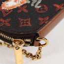 LOUIS VUITTON Catgram Chain Micro Powat Chapeau Coin Purse M63886 Auth BA2436M-14