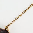 LOUIS VUITTON Catgram Chain Micro Powat Chapeau Coin Purse M63886 Auth BA2436M-18