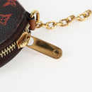 LOUIS VUITTON Catgram Chain Micro Powat Chapeau Coin Purse M63886 Auth BA2436M-20