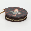 LOUIS VUITTON Catgram Chain Micro Powat Chapeau Coin Purse M63886 Auth BA2436M-6