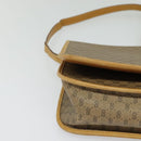 GUCCI Micro GG Supreme Shoulder Bag PVC Beige Gold 001 104 0551 Auth BA2438-14