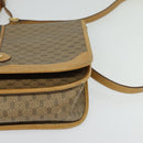 GUCCI Micro GG Supreme Shoulder Bag PVC Beige Gold 001 104 0551 Auth BA2438-9