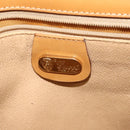 GUCCI Micro GG Supreme Shoulder Bag PVC Beige Gold 001 104 0551 Auth BA2438-17