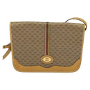 GUCCI Micro GG Supreme Shoulder Bag PVC Beige Gold 001 104 0551 Auth BA2438-13