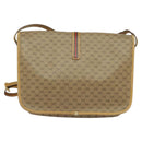 GUCCI Micro GG Supreme Shoulder Bag PVC Beige Gold 001 104 0551 Auth BA2438-2