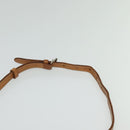 CELINE Macadam Canvas Shoulder Bag PVC Brown Gold Auth BA2444-8