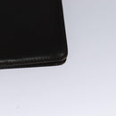 CELINE Chain Shoulder Bag Leather Brown Gold Auth BA2445-16