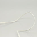 CELINE Shoulder Bag Leather White Gold Auth BA2447-8