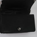 CHANEL Chain Matelasse Boy Chanel Shoulder Bag Lamb Skin Black CC Auth BA244S-17
