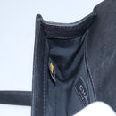 CHANEL Chain Matelasse Boy Chanel Shoulder Bag Lamb Skin Black CC Auth BA244S-21