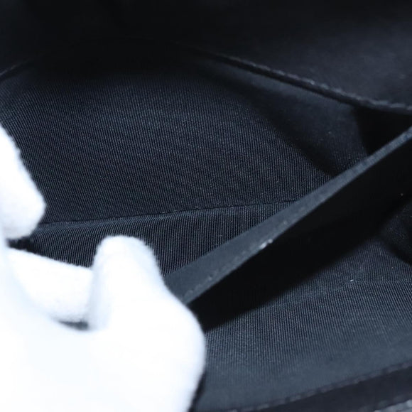 CHANEL Chain Matelasse Boy Chanel Shoulder Bag Lamb Skin Black CC Auth BA244S