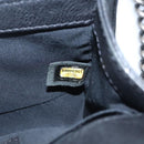 CHANEL Chain Matelasse Boy Chanel Shoulder Bag Lamb Skin Black CC Auth BA244S-23