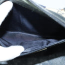 GUCCI GG Supreme Sherry Line Boston Bag PVC Navy Gold Red 40 02 006 Auth BA2453-11