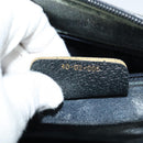 GUCCI GG Supreme Sherry Line Boston Bag PVC Navy Gold Red 40 02 006 Auth BA2453-12