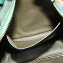 VALENTINO Studs Backpack Leather Camouflage Auth BA2454-21