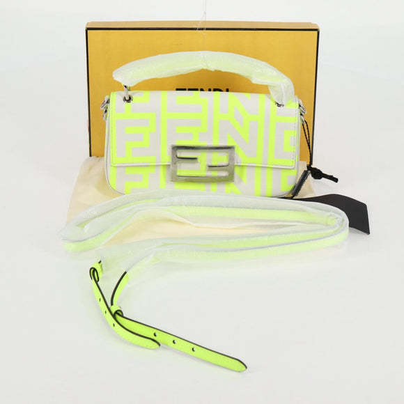 FENDI Bucket Phone Case Mark Jacobs Collaboration Bag Leather 2way Auth BA2455SAM