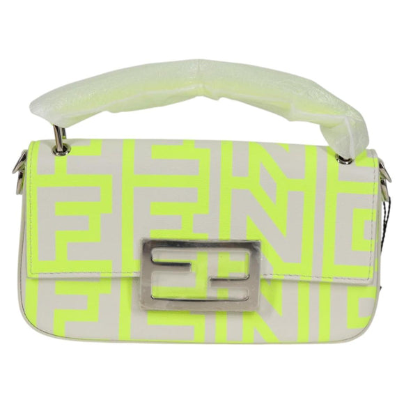 FENDI Bucket Phone Case Mark Jacobs Collaboration Bag Leather 2way Auth BA2455SAM