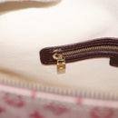 LOUIS VUITTON Monogram Mini Alma Haut Hand Bag Red M92204 LV Auth BA2457V-21