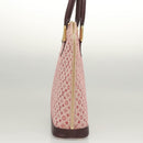 LOUIS VUITTON Monogram Mini Alma Haut Hand Bag Red M92204 LV Auth BA2457V-4