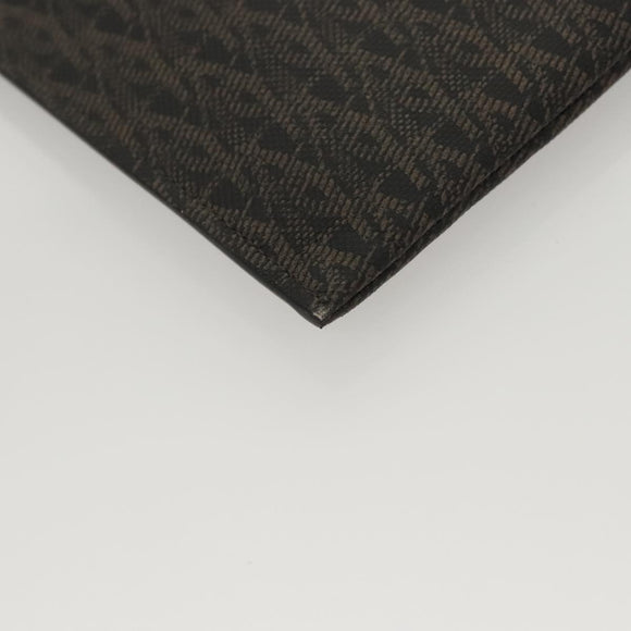 SAINT LAURENT Document case PVC Brown Auth BA2460